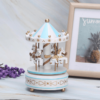 Blauw Carrousel Muziekdoosje 2