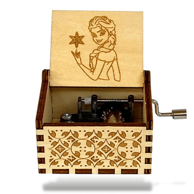 Frozen Houten Muziekdoosje 2