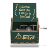 Harry Potter Houten Muziekdoosje Groen