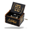 Harry Potter Houten Muziekdoosje Zwart