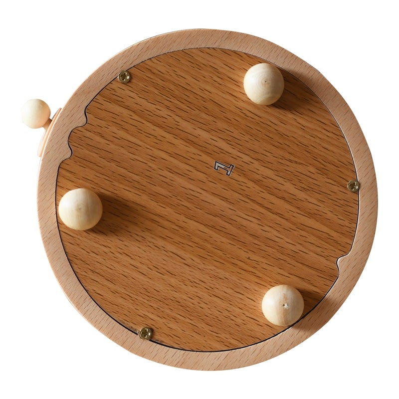 Houten Danseres Muziekdoosje