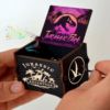 Jurassic Park Muziekdoosje Zwart Paars