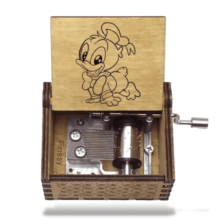 Kinder Muziekdoosje Baby Donald