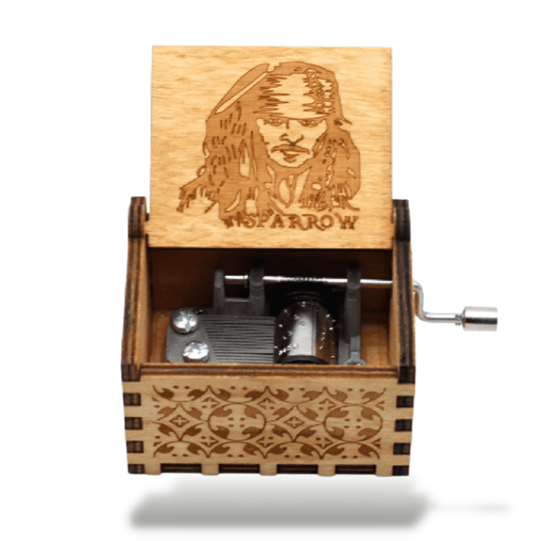 Pirates Of The Caribbean Muziekdoosje Hout