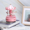 Roze Carrousel Muziekdoosje