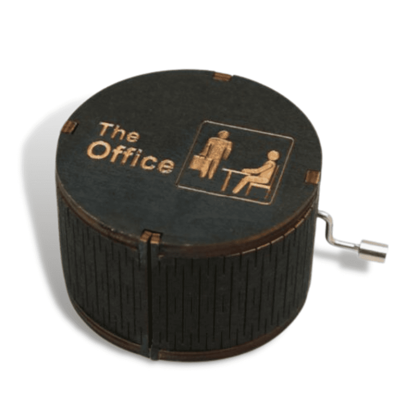 The Office Muziekdoosje Zwart